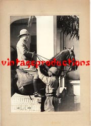WWII Japanese Propaganda Photo Of Army Father & Son