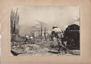 WWII Japanese Propaganda Photo Of Battle Of Philippines Baranga Island.