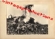 WWII Japanese Propaganda Photo Of Flame Throwers