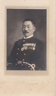 High Ranking Japanese Naval Officers Studio Photo
