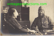 WWII Japanese Army China Front Bearded Soldier Photo