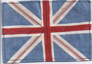 British Multi-Piece Construction Flag Patch