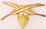 1924-26 Field Clerk Collar Insignia