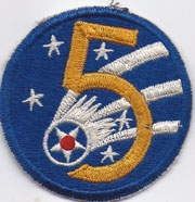 5th Air Force Japanese Made  Patch