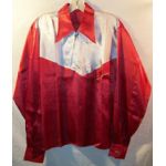 1940's-50's Western Style Silk Tour Shirt / Jacket