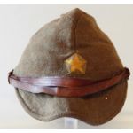 WWII Japanese Army Identified Wool Field Cap