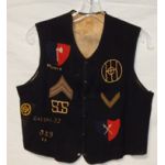 83rd Division Patched WWI Veteran's Vest