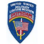ASMIC Occupation Period US Military Liaison Mission Potsdam Patch