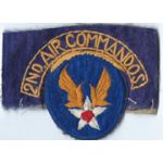 ASMIC WWII AAF 2nd Air Commando Patch