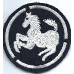 1950's-1960's Republic Of Korea / South Korean Army 9th Division Patch