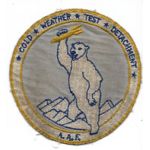 WWII Army Air Forces Cold Weather Test Detachment Alaska Squadron Patch