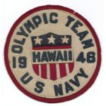 US Navy Olympic Team 1946 Patch