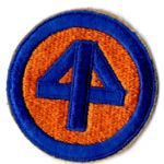 WWII 44th Division Patch