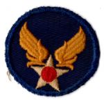 WWII AAF Headquarters On Twill Patch
