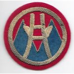 1940's-1950's 2nd Logistical Command Japanese Made Bullion Patch