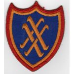 WWII 20th Corps Patch