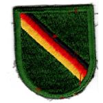 Vietnam Era 10th Special Forces Beret Flash