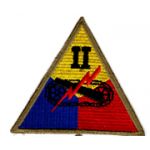 WWII II Armor Corps Patch