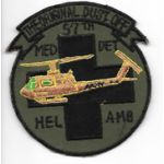 Vietnam 57th Medical Detachment Helicopter Ambulance THE ORIGINAL DUST OFF Pocket Patch