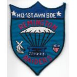 Vietnam 1st Aviation Brigade REMINGTON RAIDERS Pocket Patch