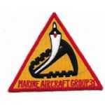 1970's US Marine Corps Marine Aircraft Group / MAG-31 Japanese Made Squadron Patch