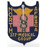 US Air Force 377th Medical Group North Africa Squadron Patch