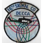 Vietnam 16th Signal Company DECCA Pocket Patch