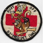Vietnam Martha Raye's 82nd Medical Detachment (HA ) DUST OFF Pocket Patch