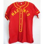 1940's-50's US Marine Corps Baseball Jersey