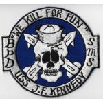 USS John F Kennedy We Kill For Peace Cruise Patch