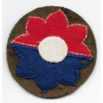 WWII - Occupation 9th Division German Made Patch