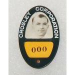 WWII Crosley Corporation Home Front Workers Id Badge