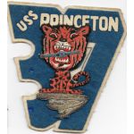 1950's US Navy CV-37 USS Princeton Japanese Made Squadron Patch