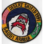 Desert Shield 1991 Saudi Arabia Yosemite Sam Cruise Patch