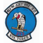 Vietnam 162nd Assault Helicopter Company STS VULTURES Pocket Patch