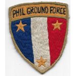 1940's-50's Philippine Ground Forces Theatre Made Patch