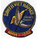Vietnam US Marine Corps HMM-362 Archies Angels Squadron Patch
