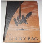 US Naval Academy Lucky Bag Yearbook Dated 1947 Featuring Jimmy Carter