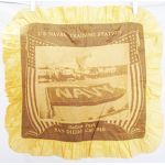 US Navy 1918 Naval Training Station San Diego Pillow Case
