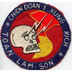 Vietnam US Special Forces / ARVN Special Forces Task Force 1 CCN /  Command Control North Pocket Patch