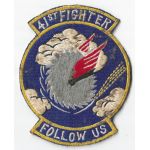 1950's US Air Force 41st Fighter Interceptor Squadron Patch