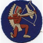 WWII AAF Ferrying Command Indian Chief Design English Made Squadron Patch