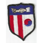 1950's Korean Civil Assistance Command Japanese Made Patch