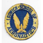 WWII Lodwick School Of Aeronautics CPT Patch