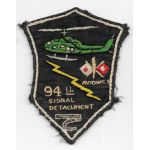 Vietnam 94th Avionics Signal Detachment Pocket Patch