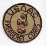 WWII US Auxiliary Ambulance Emergency Corps Patch