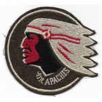 WWII AAF 345th Bomb Group AIR APACHES Squadron Patch