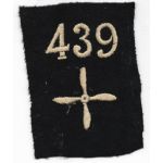 WWI 439th Aero Squadron Enlisted Patch