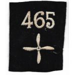 WWI 465th Aero Squadron Enlisted Patch