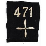 WWI 471st Aero Squadron Enlisted Patch